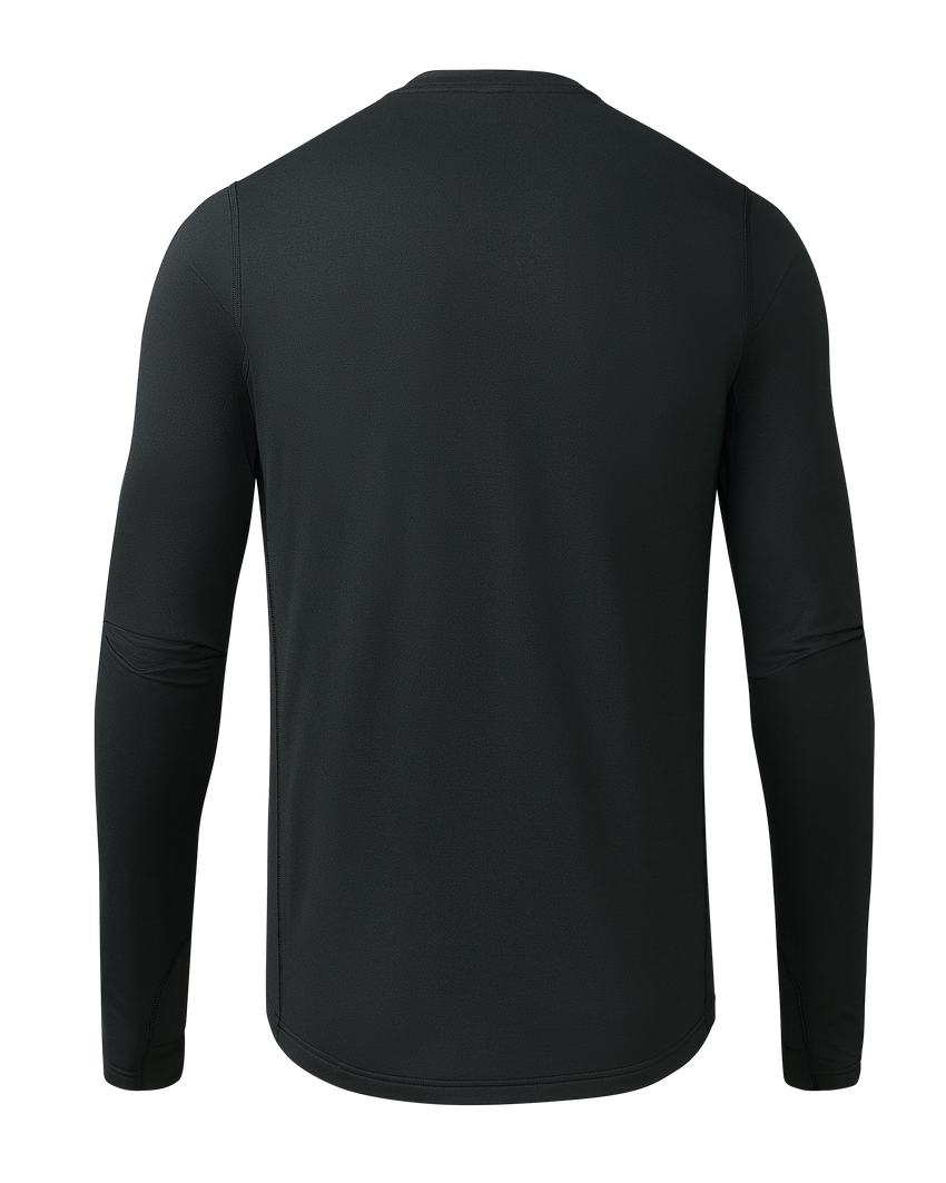 Vital S3 Long Sleeve Crew | Black