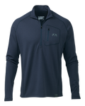 PRO Merino 200 Zip-T | Steel Blue