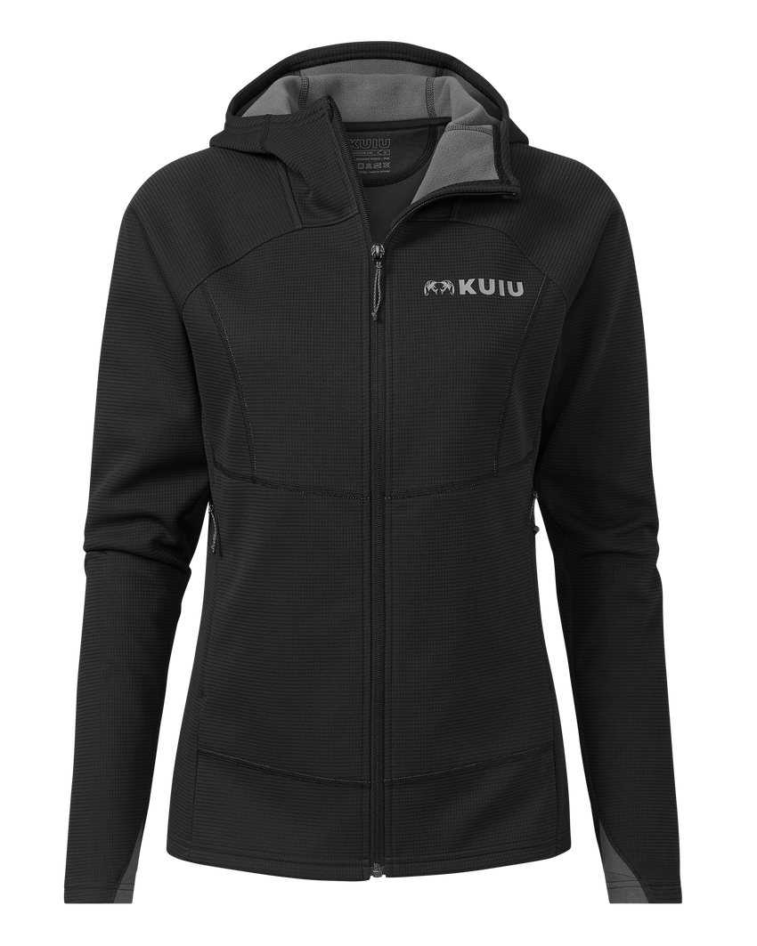 Women’s Peloton 240 Full Zip Hoodie | Black