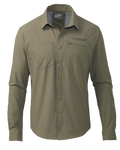 Mesa Vented LS Snap Shirt | Khaki