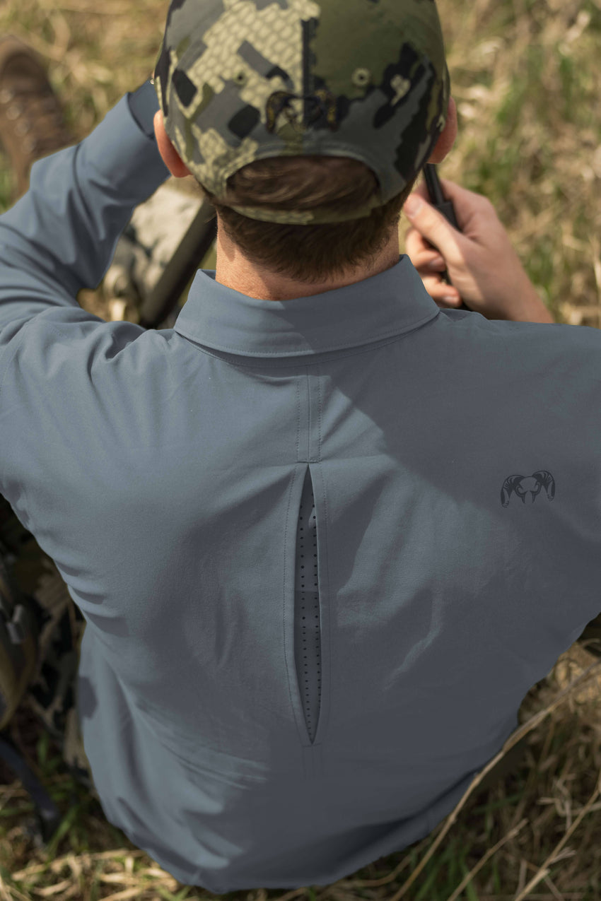 Outlet Mesa Vented LS Snap Shirt | Vias