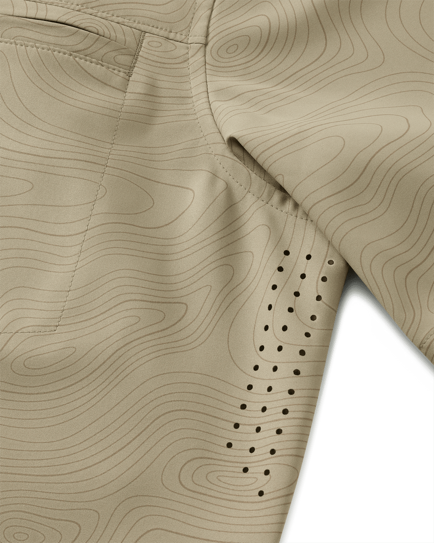 Mesa Vented SS Snap Shirt Topo | Bone Topo Print