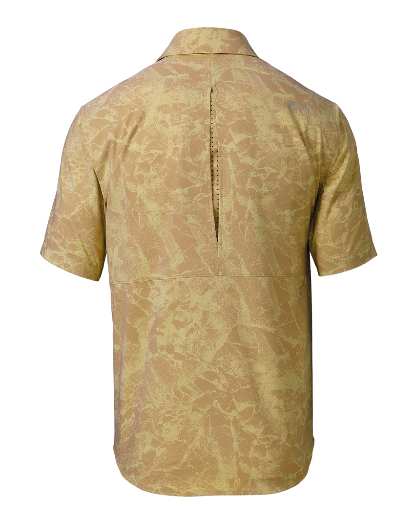 Mesa Vented SS Snap Shirt Gritstone | Dune Gritstone
