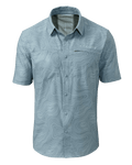 Mesa Vented SS Snap Shirt Topo | Glacier Topo Print