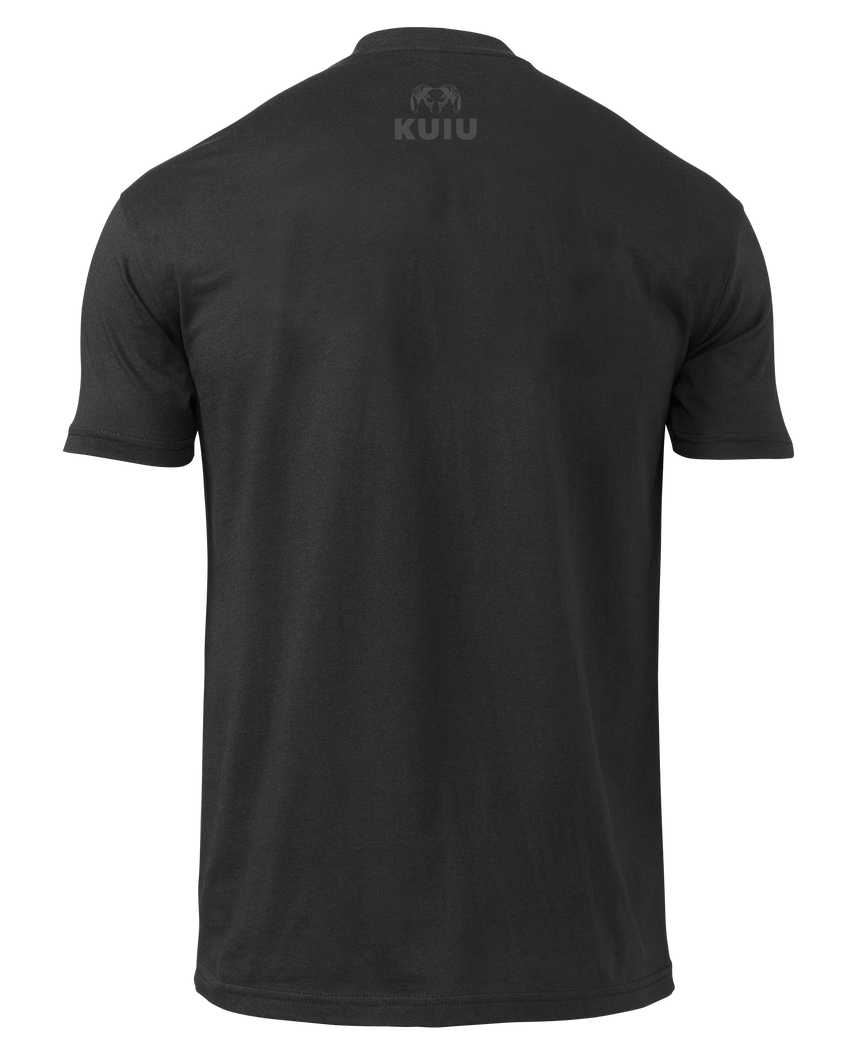 KUIU Solid Vertical T-Shirt | Black