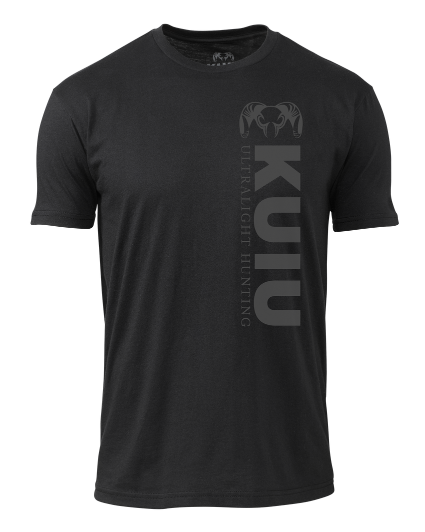 KUIU Solid Vertical T-Shirt | Black