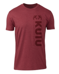 KUIU Solid Vertical T-Shirt | Cardinal