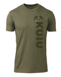 KUIU Solid Vertical T-Shirt | Military Green