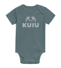 KUIU Stacked Logo Baby One-Piece | Harbor