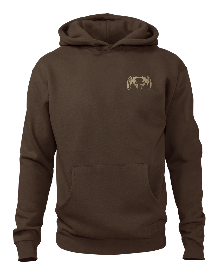 Workgrade Heavyweight Hoodie | Brown