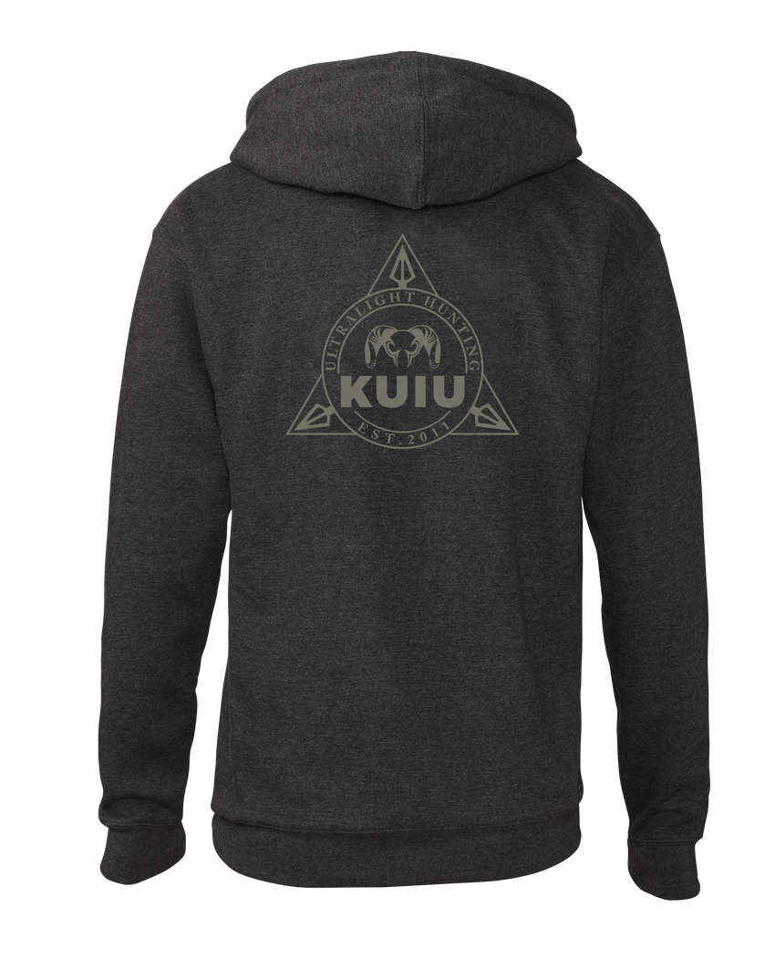 Outlet KUIU Bowhunter Badge Hoodie | Charcoal
