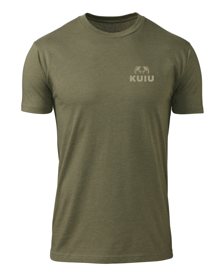 KUIU Whitetail T-Shirt | Military Green