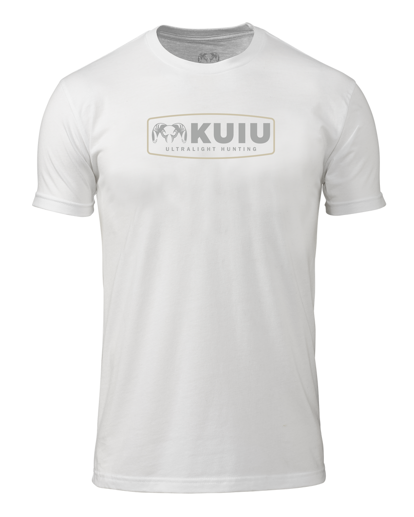 Outlet KUIU Outlined Patch T-Shirt | White