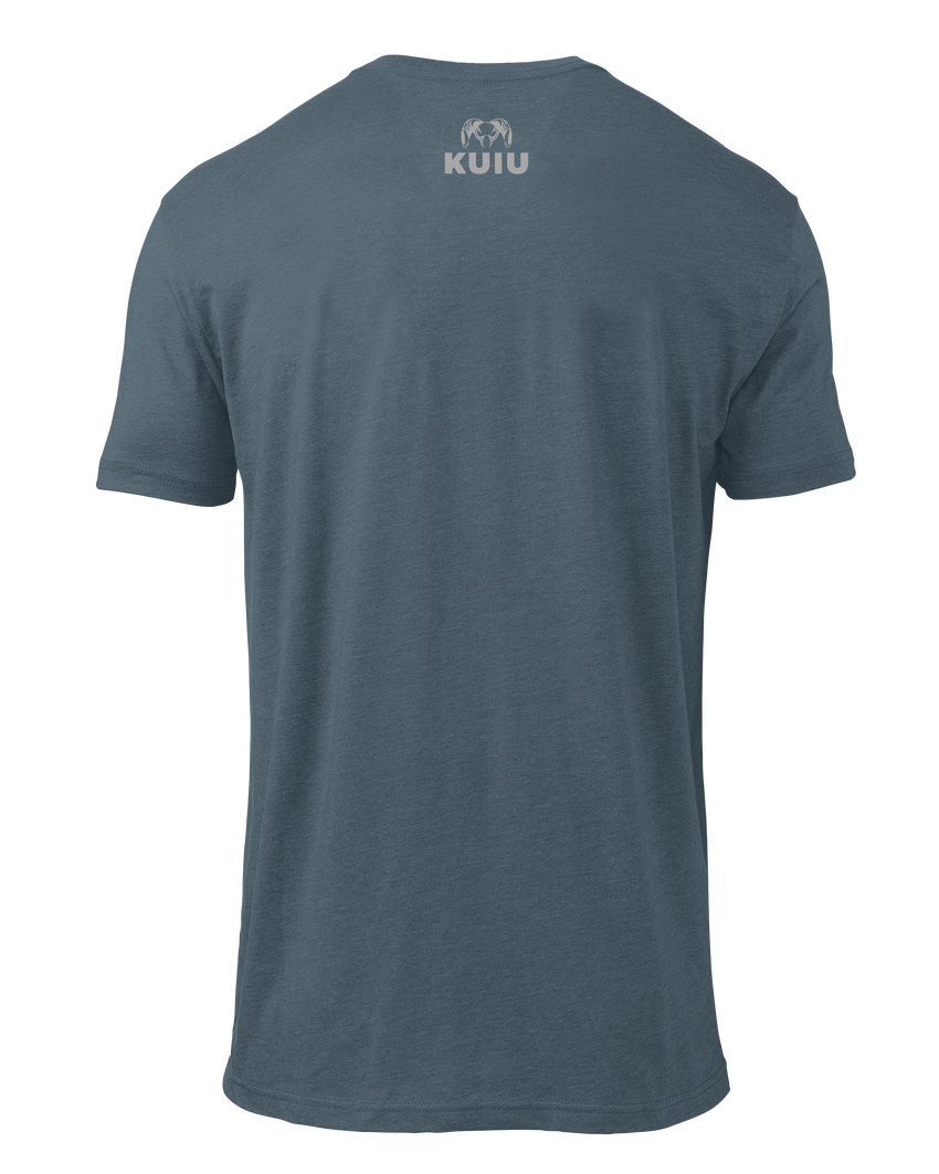 KUIU Gritstone Logo T-Shirt | Indigo