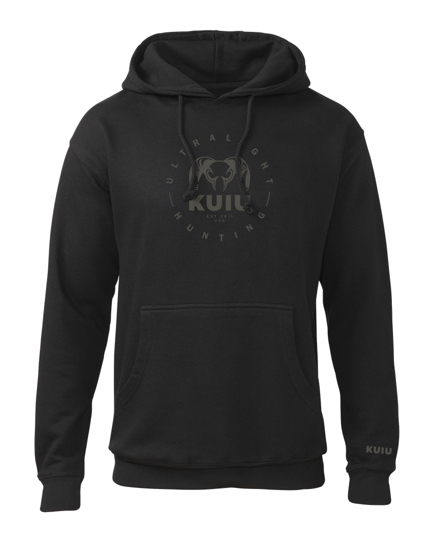KUIU Ultralight Hunting Circle Hoodie | Black