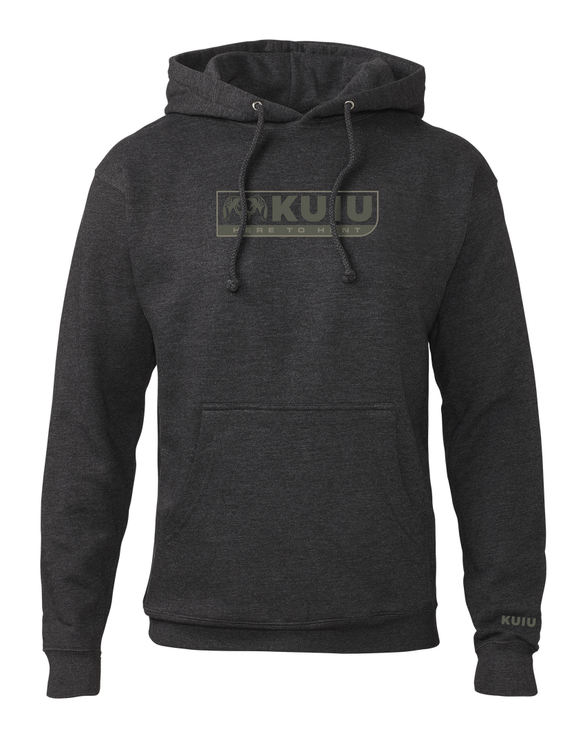 KUIU Here to Hunt Hoodie | Charcoal