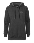 KUIU Women's Stacked Chest Logo Hoodie | Charcoal