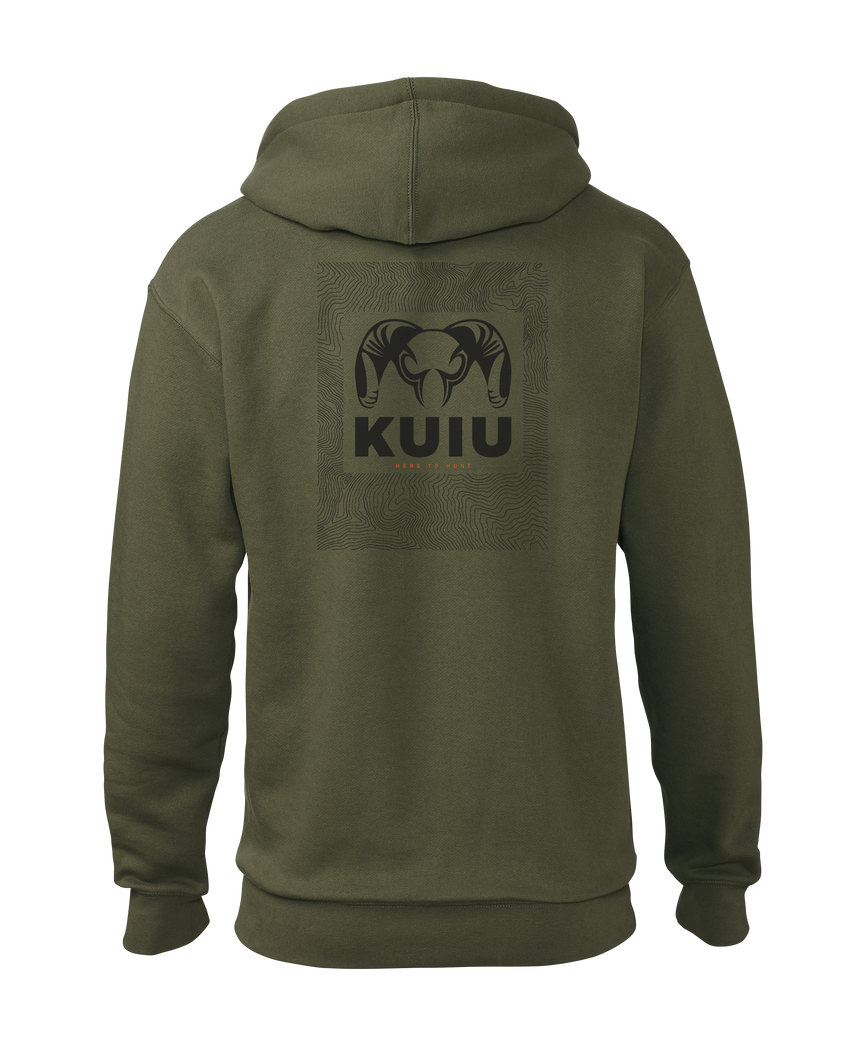 KUIU Topo Back Logo Hoodie | Army