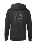KUIU Topo Back Logo Hoodie | Charcoal