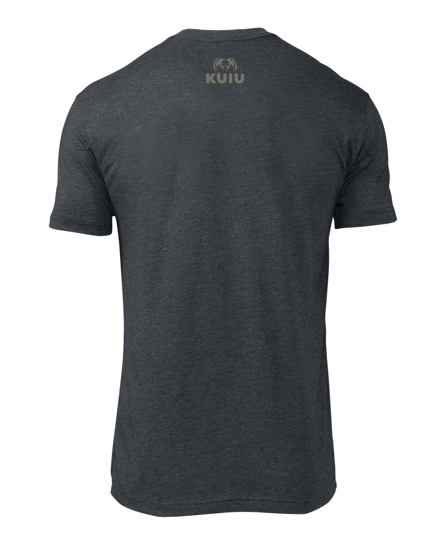KUIU Ultralight Mountain Logo T-Shirt | Charcoal