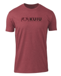 KUIU Here to Hunt Logo T-Shirt | Cardinal