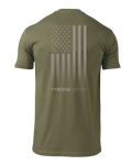 KUIU Vertical Flag Logo T-Shirt | Military Green