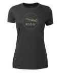 Outlet Women's Super Cub Logo T-Shirt | Charcoal