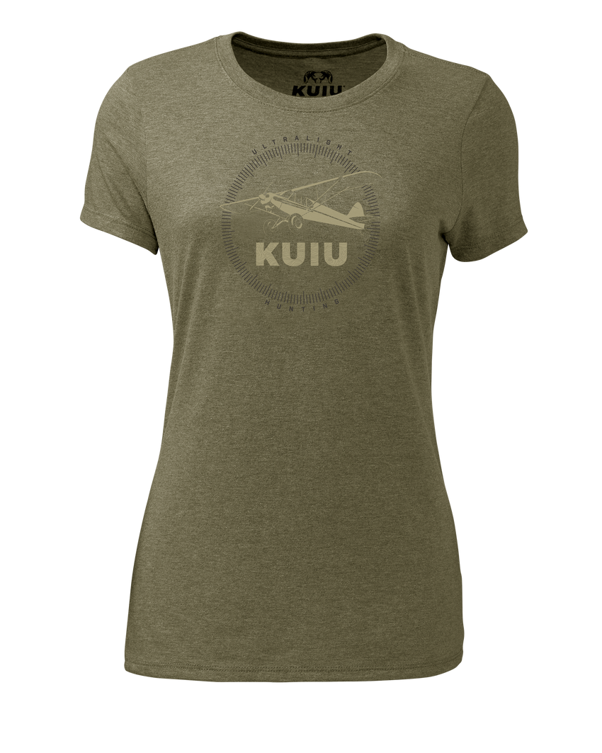 Outlet Women's Super Cub Logo T-Shirt | Military Green