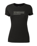 Outlet Women's Here to Hunt Gritstone T-Shirt | Black