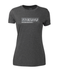 Outlet Women's Here to Hunt Gritstone T-Shirt | Charcoal
