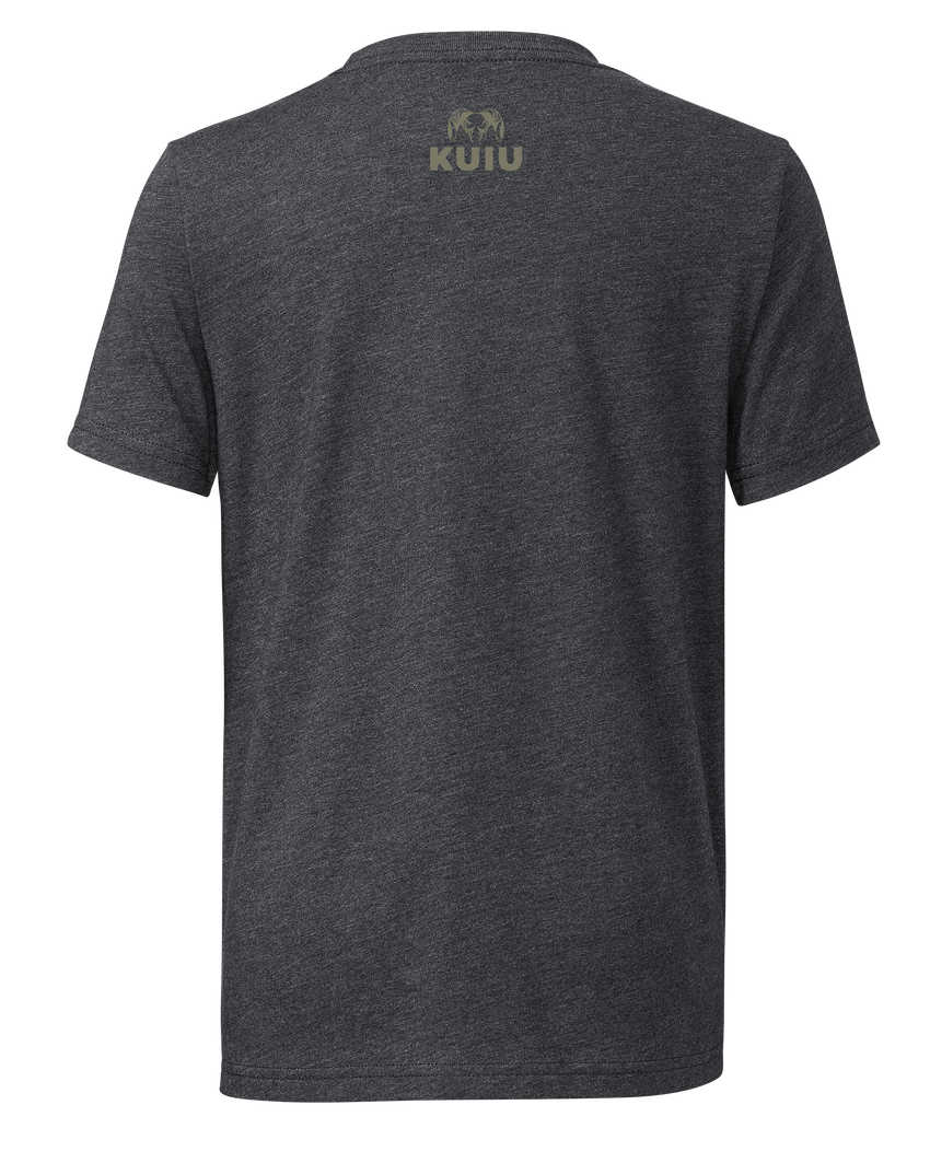 Youth Ultralight Mountain Logo T-Shirt | Charcoal