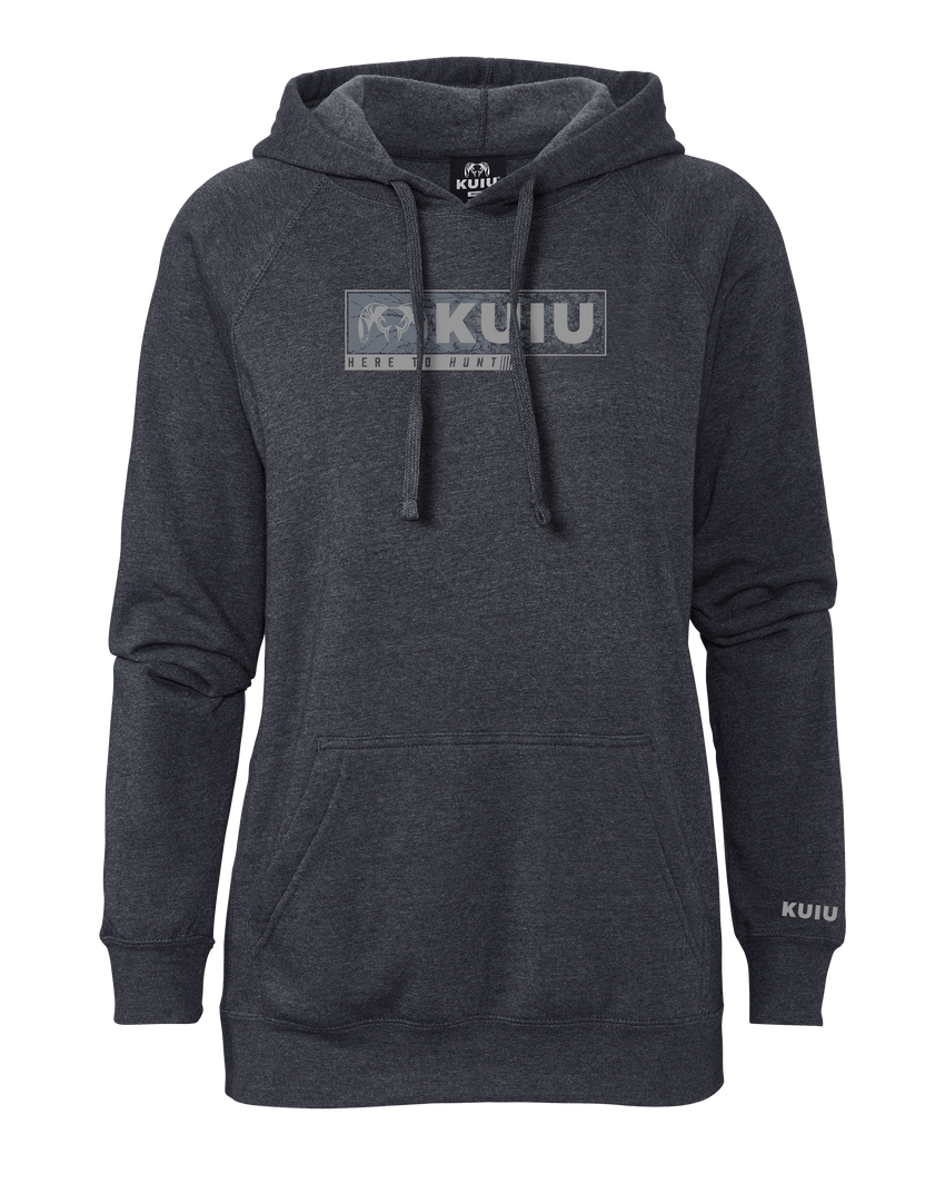 Women's Here to Hunt Gritstone Hoodie | Midnight Navy