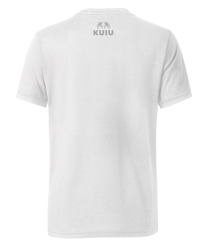 Youth Here to Hunt Logo T-Shirt | White