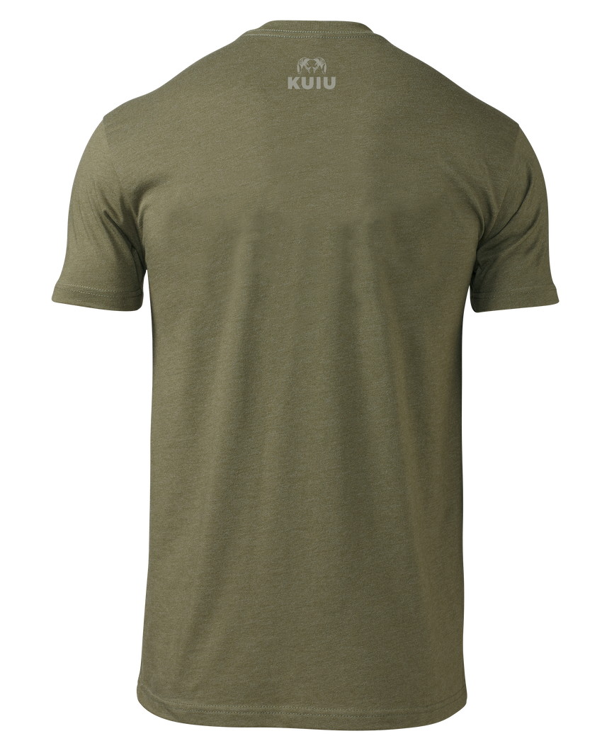 KUIU Topo Mountain T-Shirt | Military Green