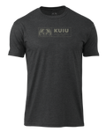 KUIU Topo Block T-Shirt | Charcoal