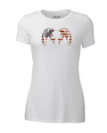 Women's Solid Patriotic Ram T-Shirt | White
