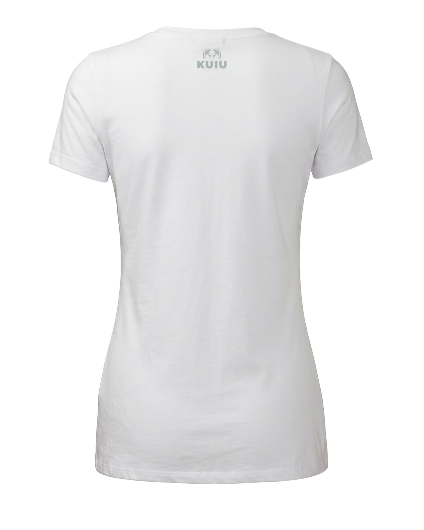 Women's Topo Mountain T-Shirt | White