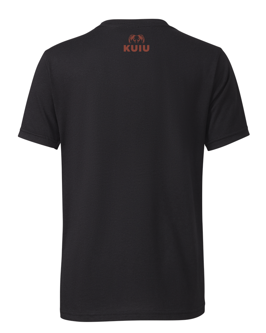Youth Ram Flag T-Shirt | Black