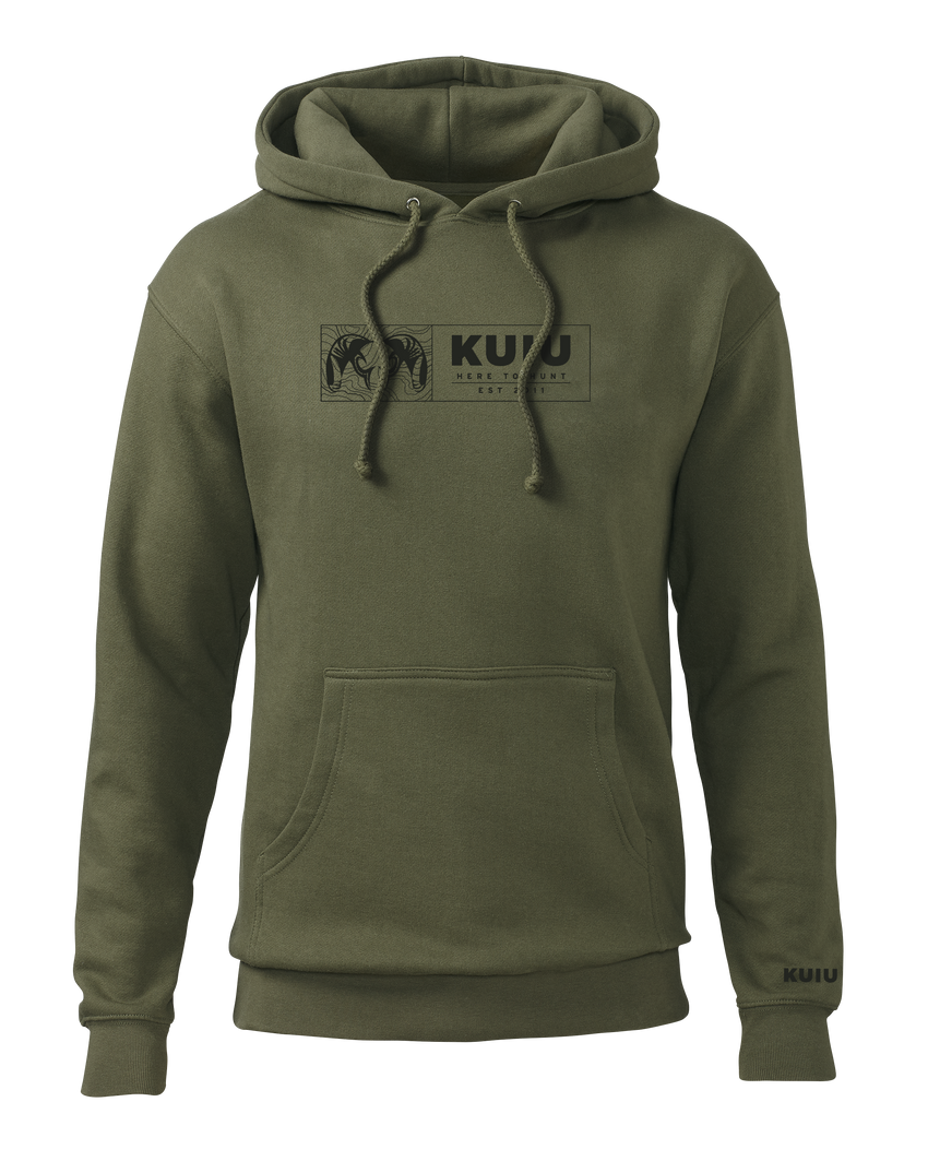 KUIU Topo Block Hoodie | Army