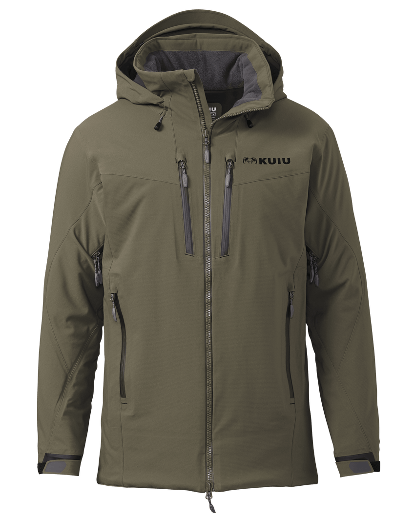KUIU Kutana Gale Force Hooded Jacket | Ash