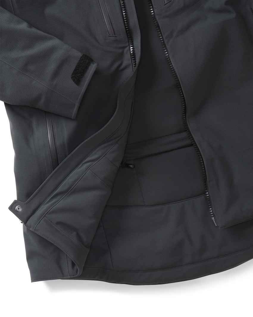 KUIU Kutana Gale Force Hooded Jacket | Gunmetal