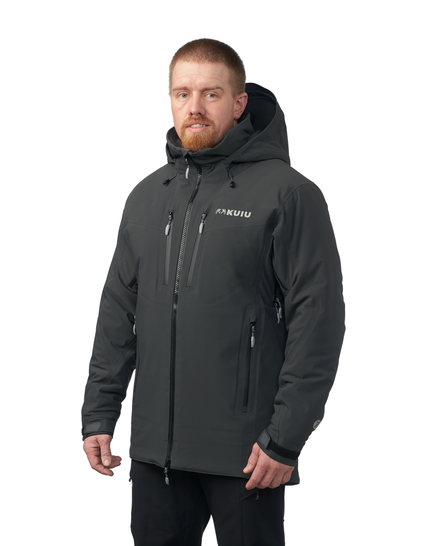 KUIU Kutana Gale Force Hooded Jacket | Gunmetal