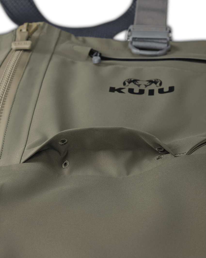 KUIU PRO HD Flex Zip Wader | Ash