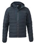 Outlet Elements Hooded Jacket | Steel Blue