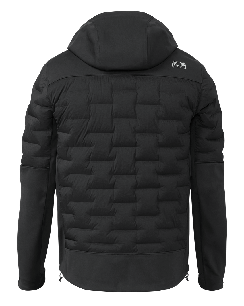 Axis Thermal Hybrid Hooded Jacket | Carbon