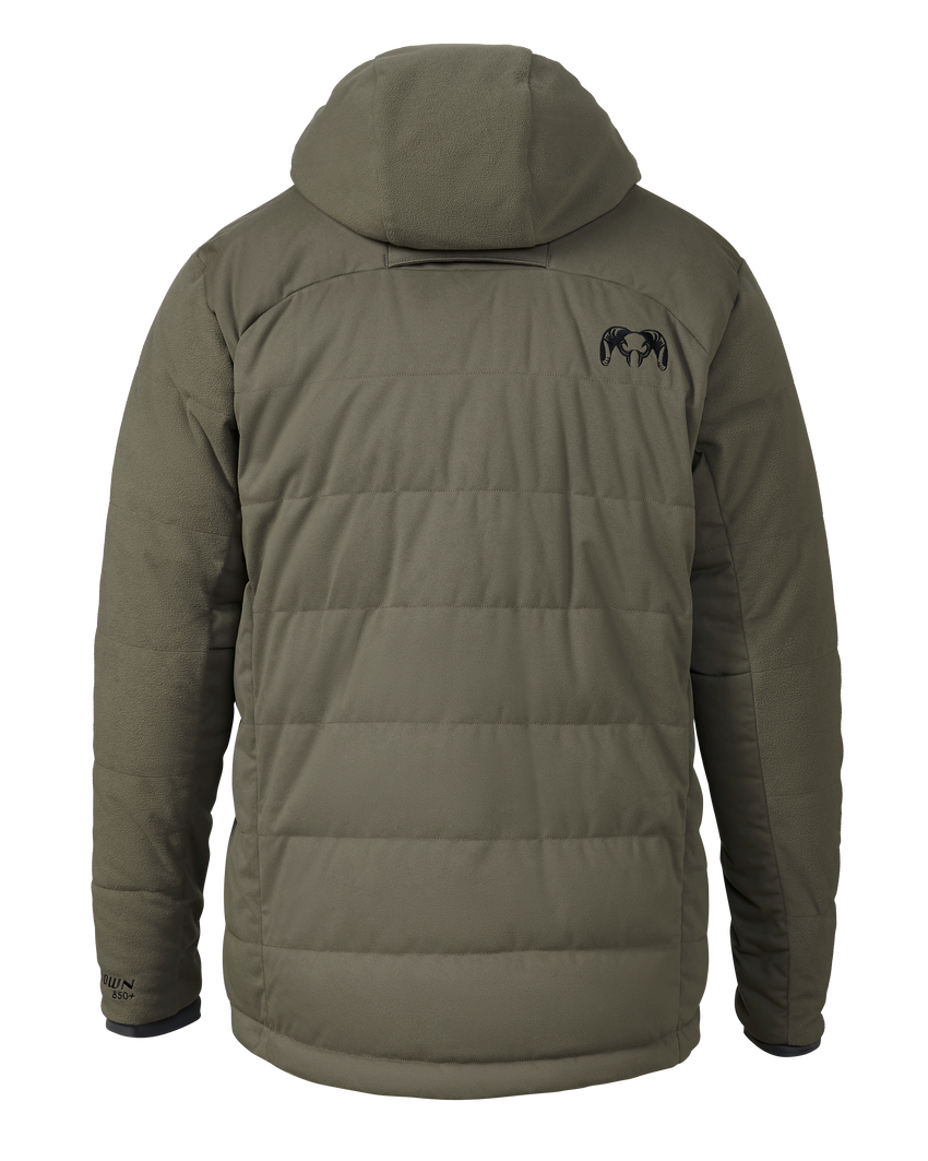 Super Down Haven Hooded Jacket | Ash