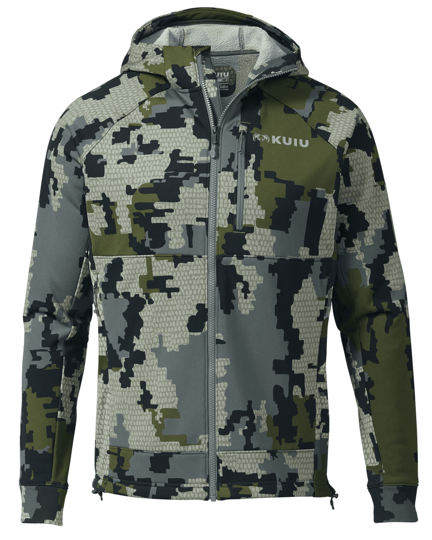 StrongFleece 275 Full Zip Hoodie | Verde