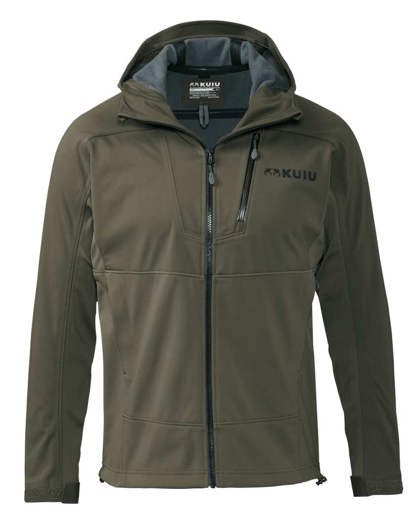 Axis Hybrid Hooded Jacket | Ash