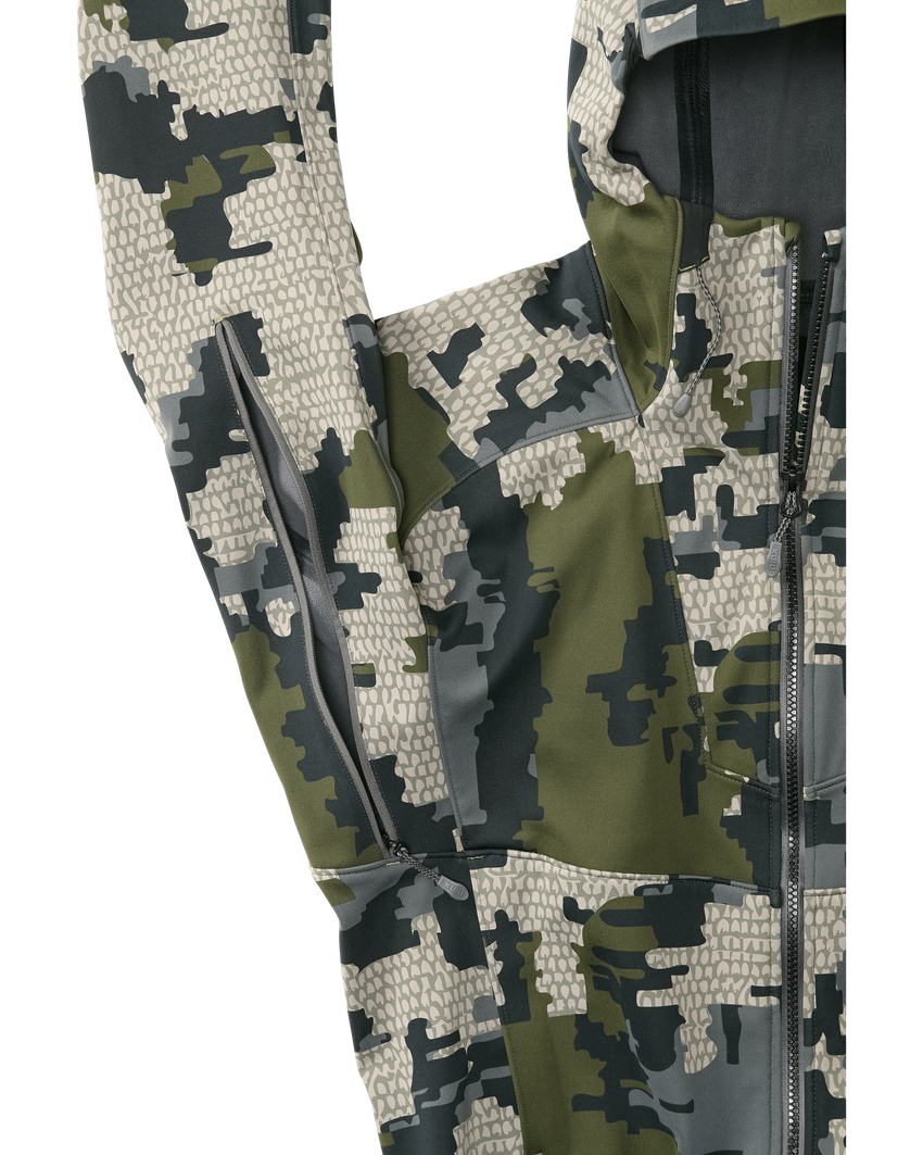 Axis Hybrid Hooded Jacket | Verde