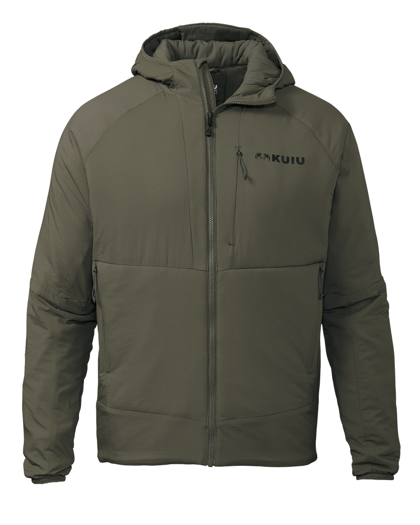 Kenai Hooded Jacket | Ash